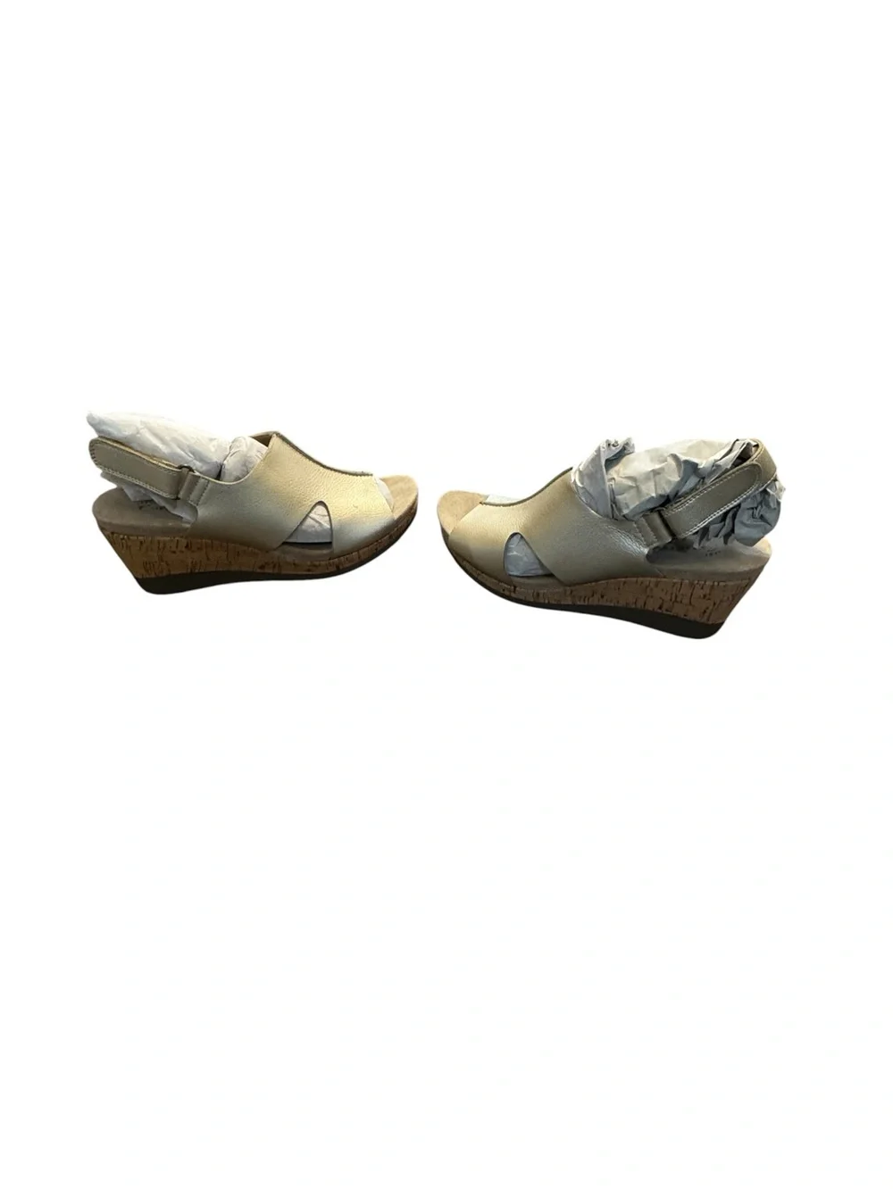 Wear Ever Strappy‎ Wedge Comfort Sandals SZ 9 NEW